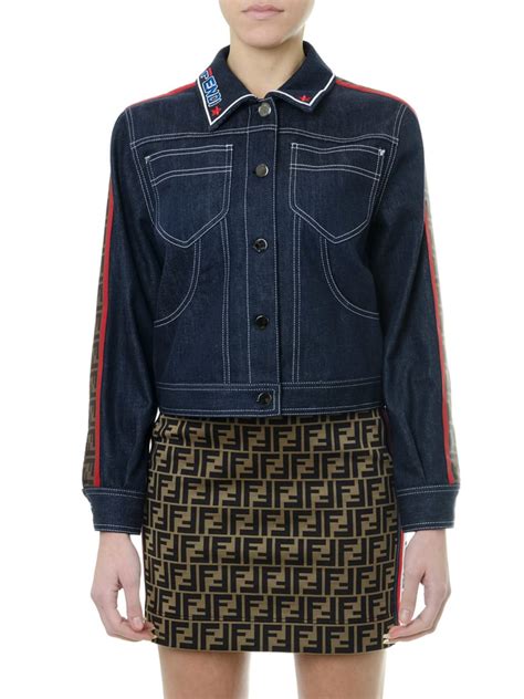 designer fendi denim jacket.